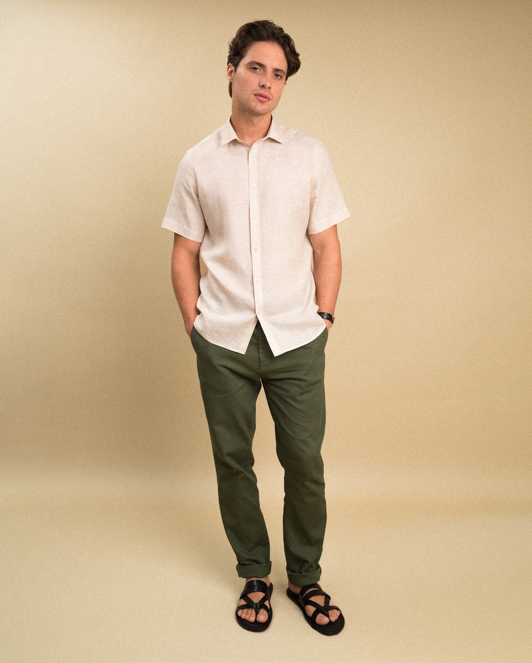 Encino chino - Rifle Green