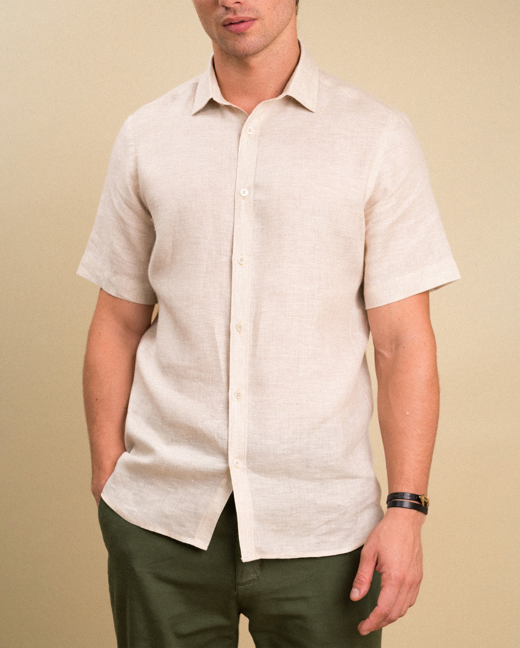 Short sleeve Akumal - Beige
