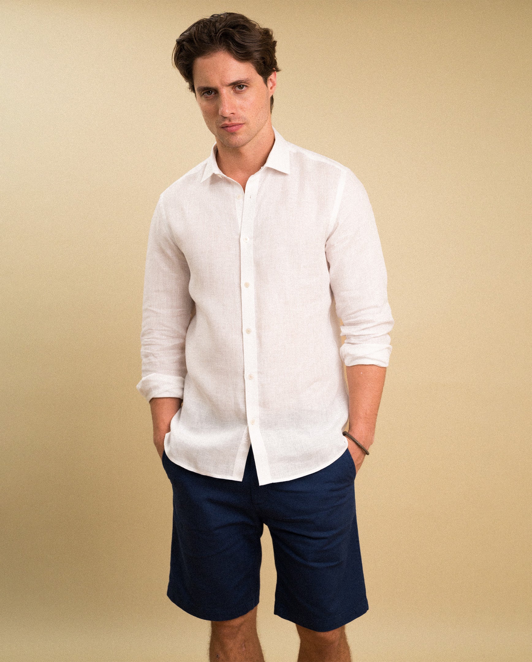 linen dress shirtlifestyle Light Blue Linen Shirt - Linen Casual Fit - Buy online