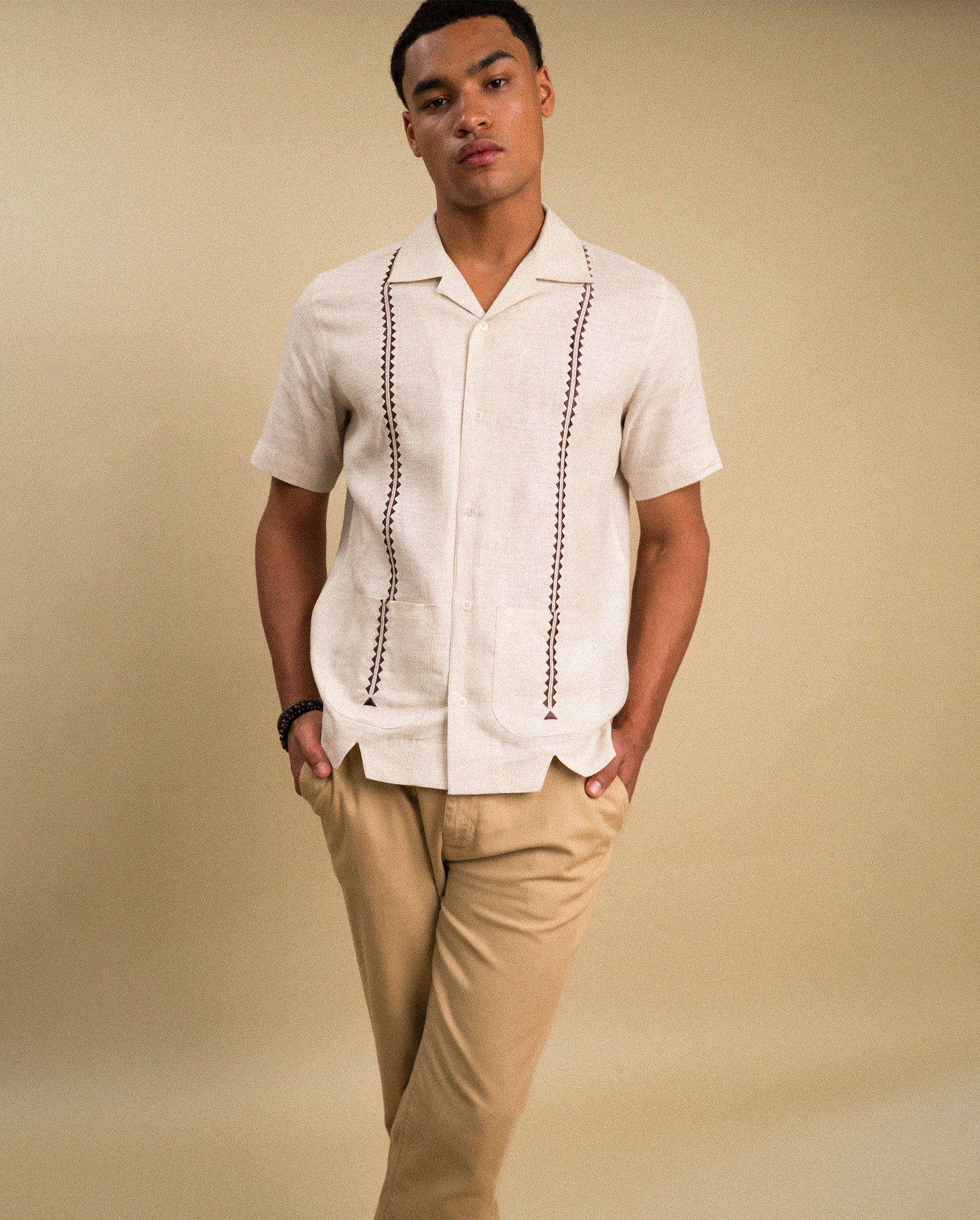 Guayabera - Beige
